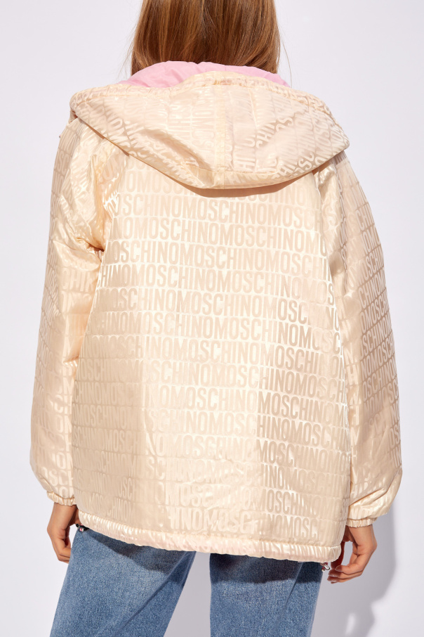 Cream Monogrammed jacket Moschino - GenesinlifeShops Spain - logo